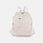 Tassel Oxford Cloth Backpack Bag Ivory One Size for a perfect OOTD – dress to impress outfits from Amexza