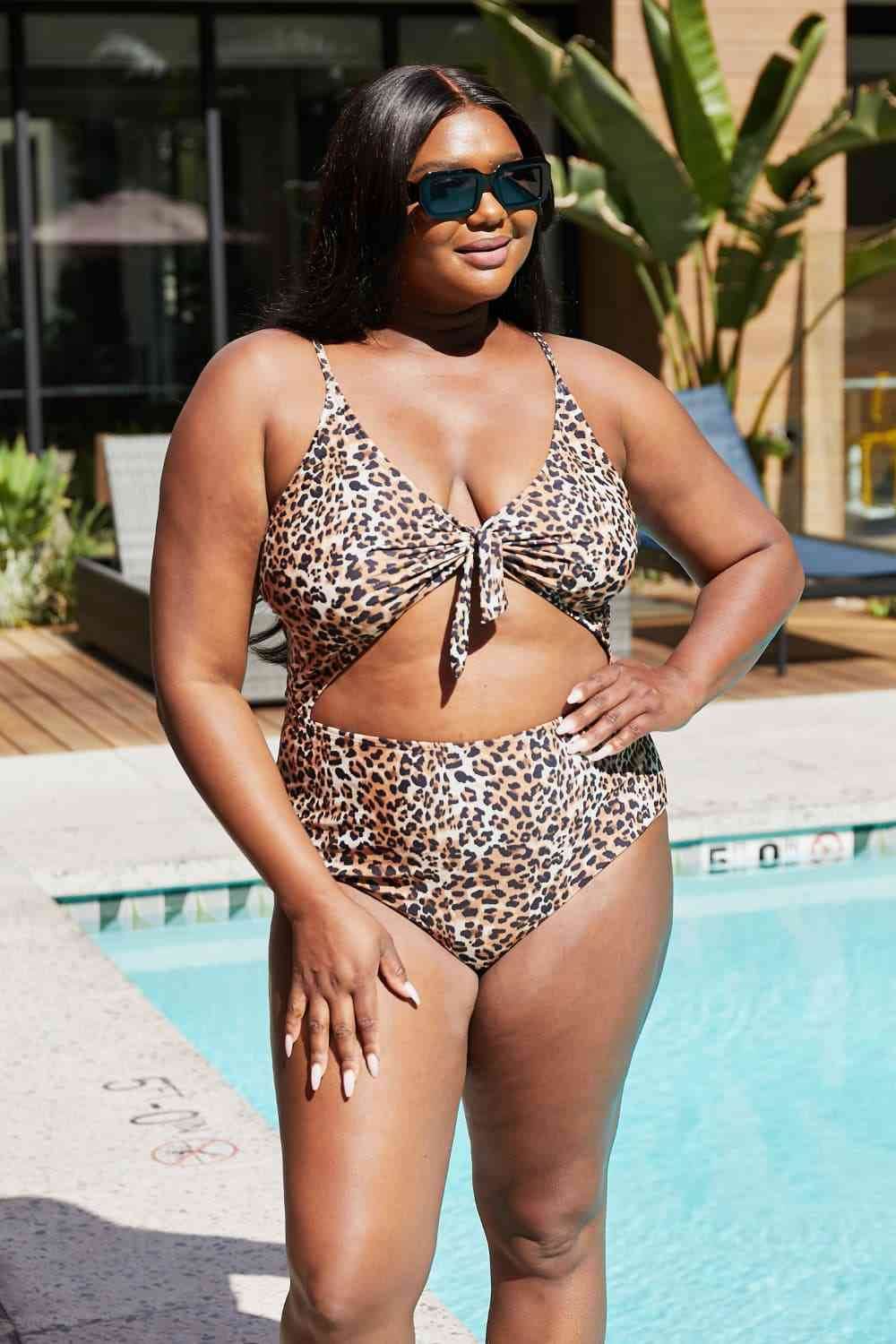 Marina West Swim Lost At Sea Cutout One-Piece Swimsuit for a perfect OOTD – dress to impress outfits from Amexza