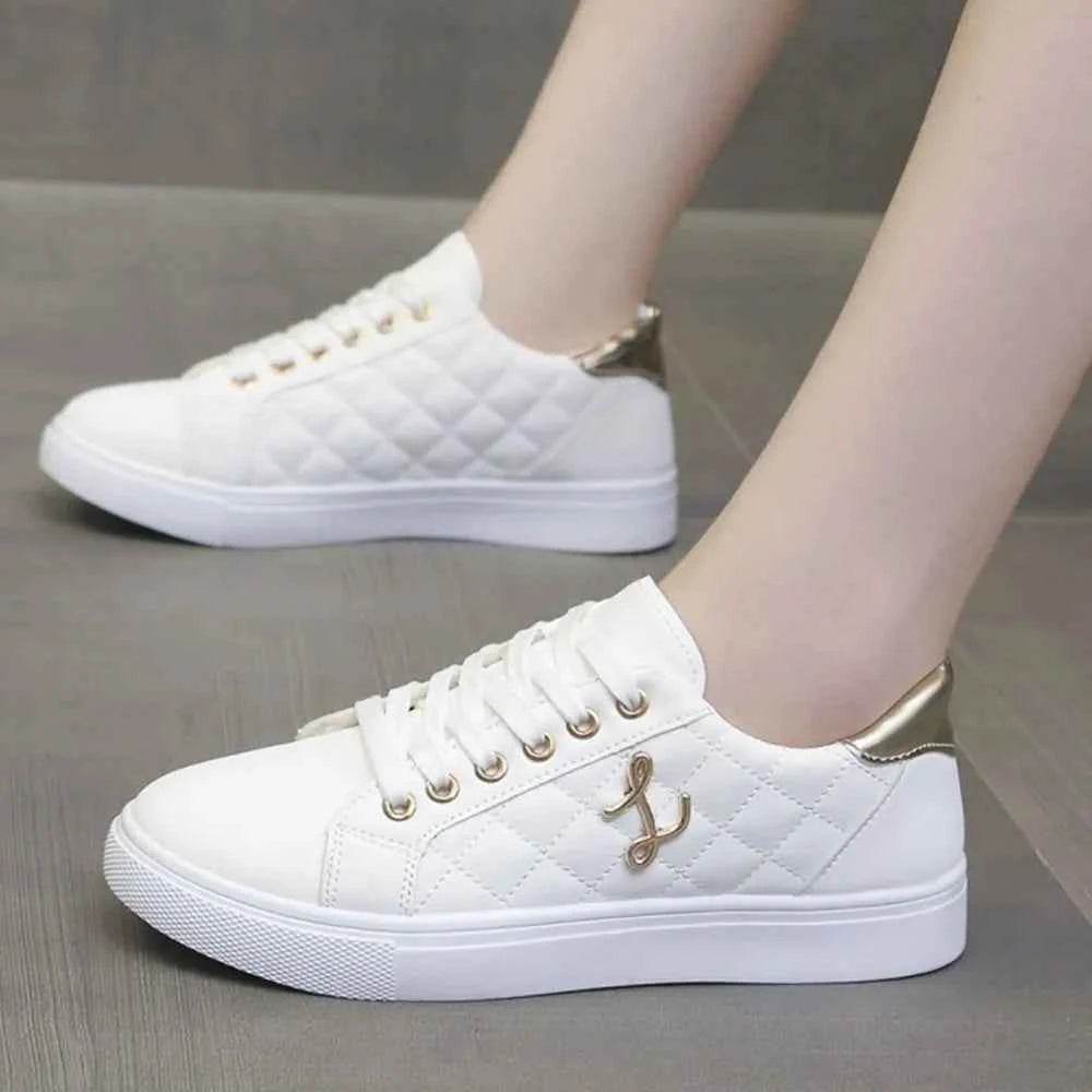 Lace Up Round Toe Sneakers for a perfect OOTD – dress to impress outfits from Amexza