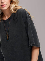 Basic Bae Round Neck Half Sleeve T-Shirt - Amexza