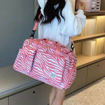 Oxford Cloth Animal Print Travel Bag for a perfect OOTD – dress to impress outfits from Amexza