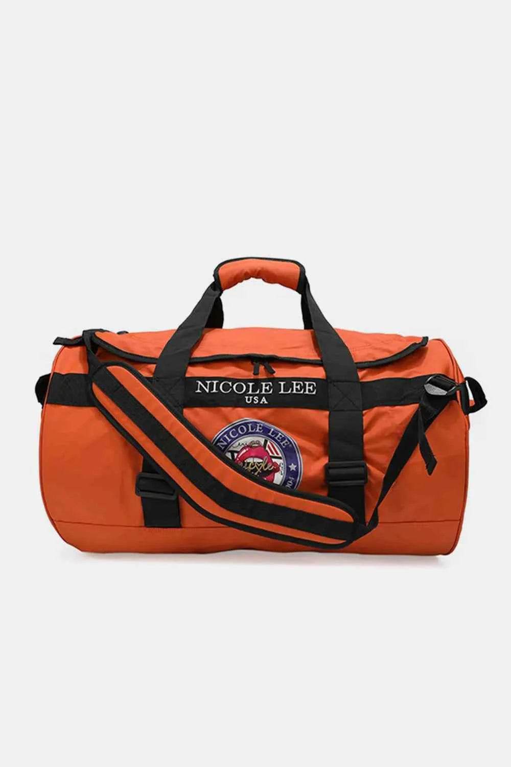 Nicole Lee USA Large Duffel Bag Orange One Size for a perfect OOTD – dress to impress outfits from Amexza