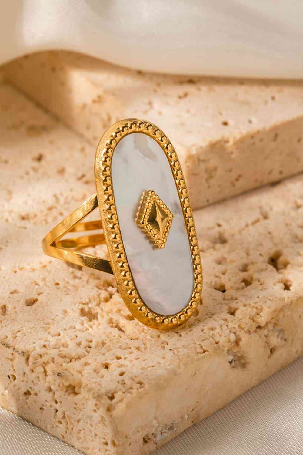 Natural Stone Copper Ring for a perfect OOTD – dress to impress outfits from Amexza