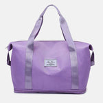 Oxford Cloth Oversize Travel Bag Vivid Violet One Size for a perfect OOTD – dress to impress outfits from Amexza