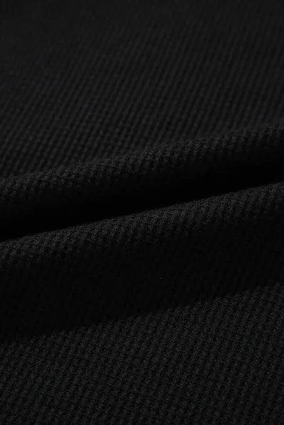 Round Neck Long Sleeve Top and Drawstring Pants Lounge Set for a perfect OOTD – dress to impress outfits from Amexza