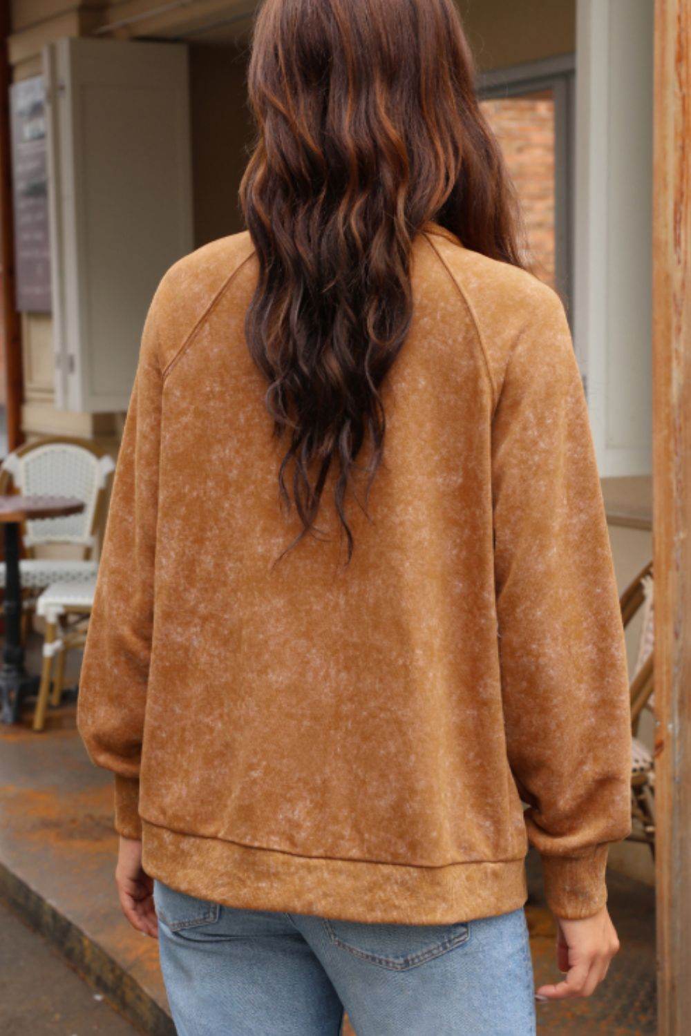 Snap Down Flap Pocket Long Sleeve Shacket - Amexza