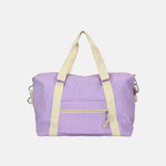 Textured Nylon Travel Bag for a perfect OOTD – dress to impress outfits from Amexza