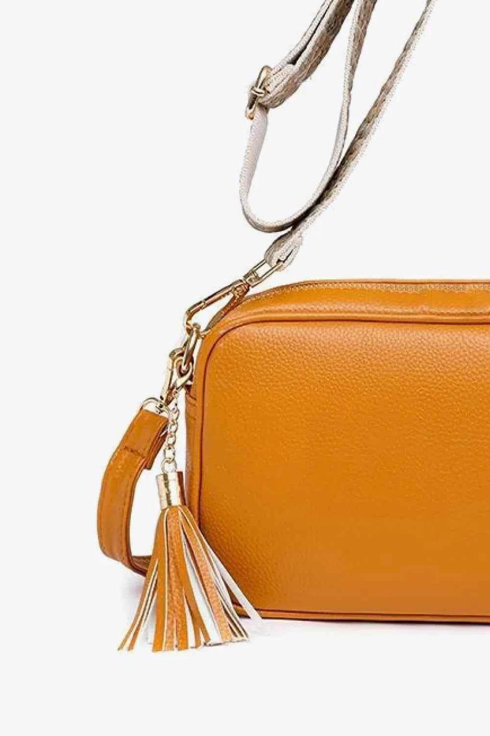 PU Leather Tassel Crossbody Bag for a perfect OOTD – dress to impress outfits from Amexza