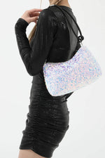 Sequin Double Strap Shoulder Bag for a perfect OOTD – dress to impress outfits from Amexza