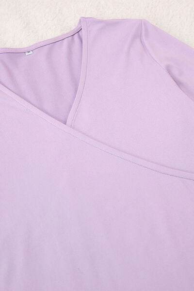 Buttery-Soft Surplice Long Sleeve Top and Pants Set for a perfect OOTD – dress to impress outfits from Amexza