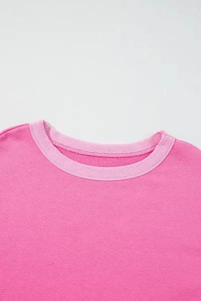 High-Low Round Neck Top and Shorts Set for a perfect OOTD – dress to impress outfits from Amexza