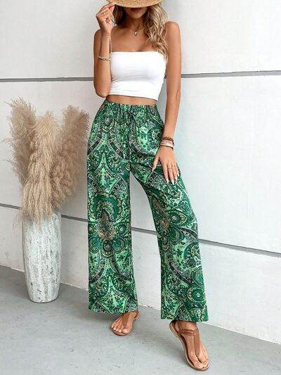 Printed Wide Leg Pants for a perfect OOTD – dress to impress outfits from Amexza