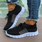 Breathable Mesh Round Toe Athletic Black for a perfect OOTD – dress to impress outfits from Amexza