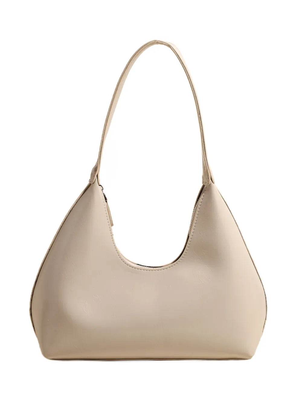 PU Leather Shoulder Bag with Zip for a perfect OOTD – dress to impress outfits from Amexza