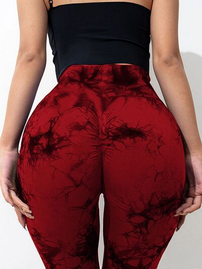 Tie-Dye High Waist Active Leggings for a perfect OOTD – dress to impress outfits from Amexza