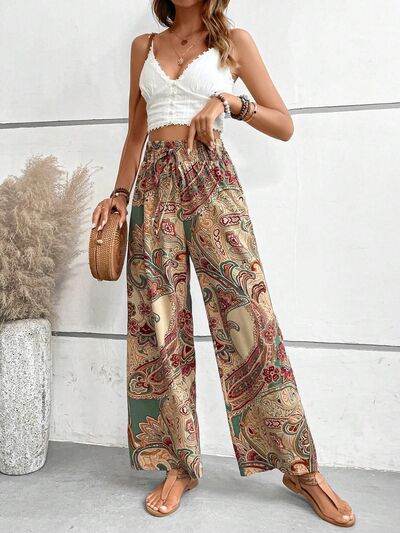 Printed Wide Leg Pants for a perfect OOTD – dress to impress outfits from Amexza