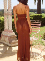 Sweetheart Neck Maxi Cami Dress