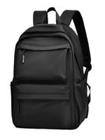 Multi Pocketed Adjustable Strap Backpack Bag Black One Size for a perfect OOTD – dress to impress outfits from Amexza