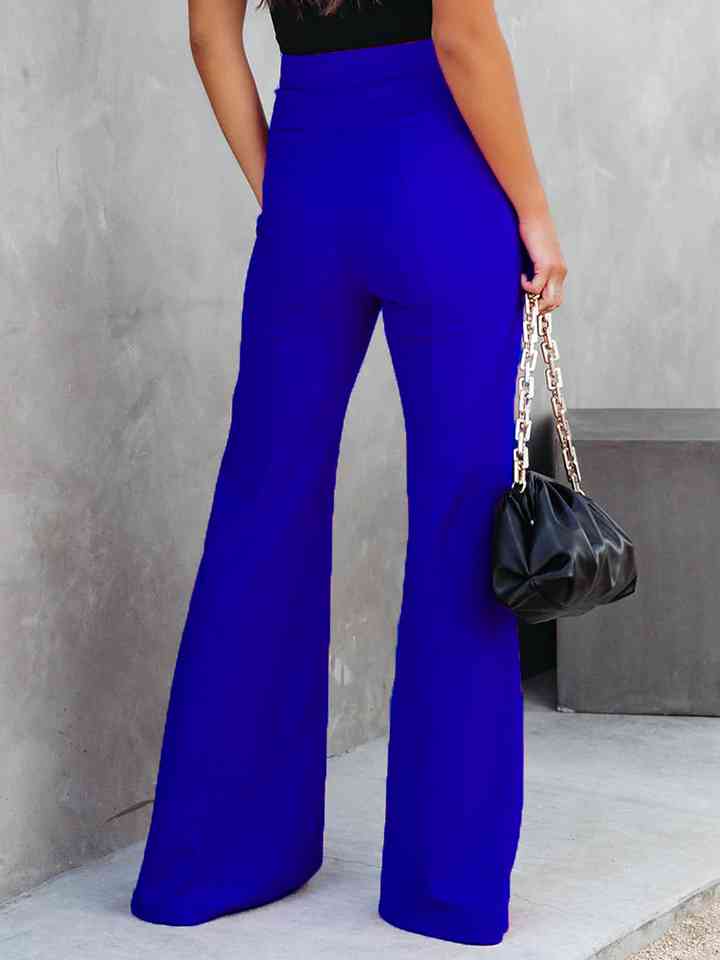 Front Slit Flare Leg Pants for a perfect OOTD – dress to impress outfits from Amexza