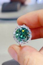 5 Carat Moissanite 925 Sterling Silver Ring for a perfect OOTD – dress to impress outfits from Amexza