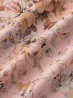 Floral Print Maxi Cami Dress with V-Neck