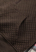 Plaid Half Zip Long Sleeve Sweatshirt for a perfect OOTD – dress to impress outfits from Amexza