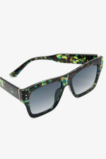 UV400 Patterned Polycarbonate Square Sunglasses for a perfect OOTD – dress to impress outfits from Amexza