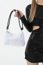 Sequin Double Strap Shoulder Bag for a perfect OOTD – dress to impress outfits from Amexza