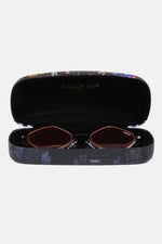 Nicole Lee USA Metal Frame Geometric Sunglasses for a perfect OOTD – dress to impress outfits from Amexza