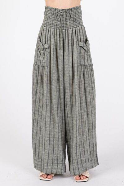 SAGE + FIG Cotton Gauze Wash Stripe Pants for a perfect OOTD – dress to impress outfits from Amexza