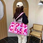 Oxford Cloth Printed Travel Bag for a perfect OOTD – dress to impress outfits from Amexza