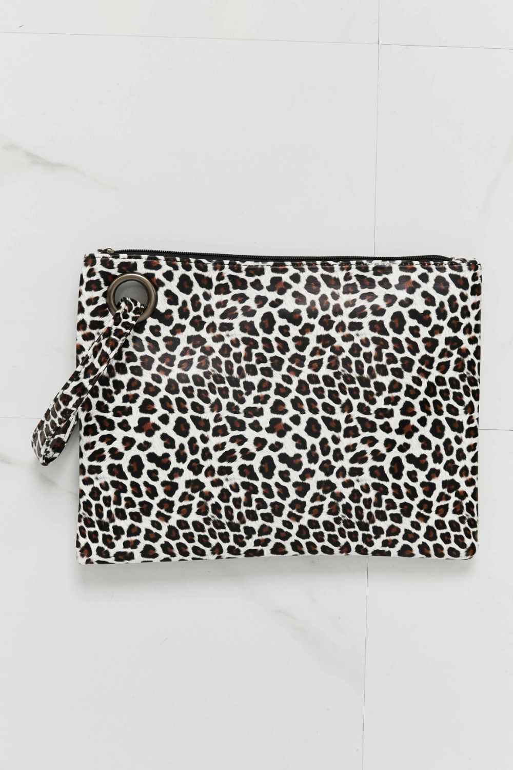 Make It Your Own Printed Wristlet Leopard One Size for a perfect OOTD – dress to impress outfits from Amexza