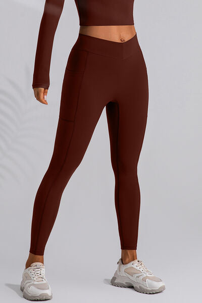 High Waist Active Leggings with Pockets for a perfect OOTD – dress to impress outfits from Amexza