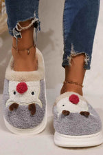 Elk Furry PVC Flat Slippers for a perfect OOTD – dress to impress outfits from Amexza