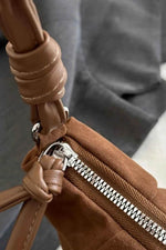 Suede Croissant Shape Shoulder Bag for a perfect OOTD – dress to impress outfits from Amexza