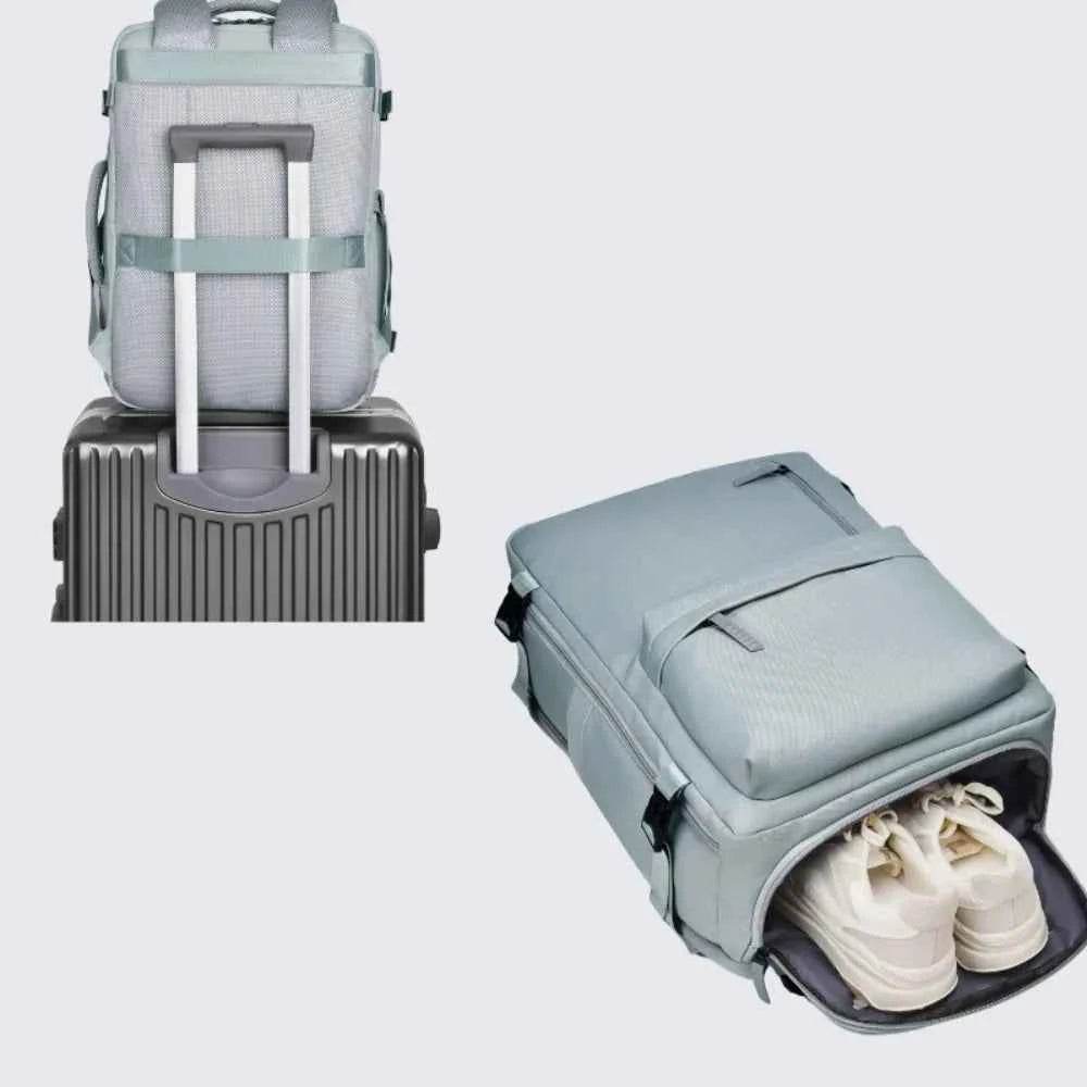 Oxford Cloth Side Pockets Backpack Bag with Handles for a perfect OOTD – dress to impress outfits from Amexza