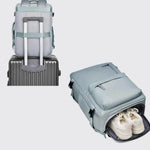 Oxford Cloth Side Pockets Backpack Bag with Handles for a perfect OOTD – dress to impress outfits from Amexza