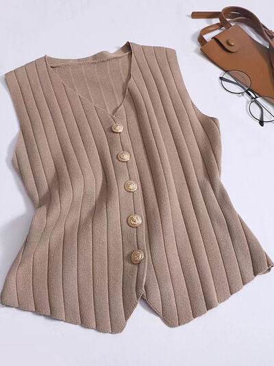 V-Neck Tank, Cardigan and Pants Three-Piece Sweater Set for a perfect OOTD – dress to impress outfits from Amexza