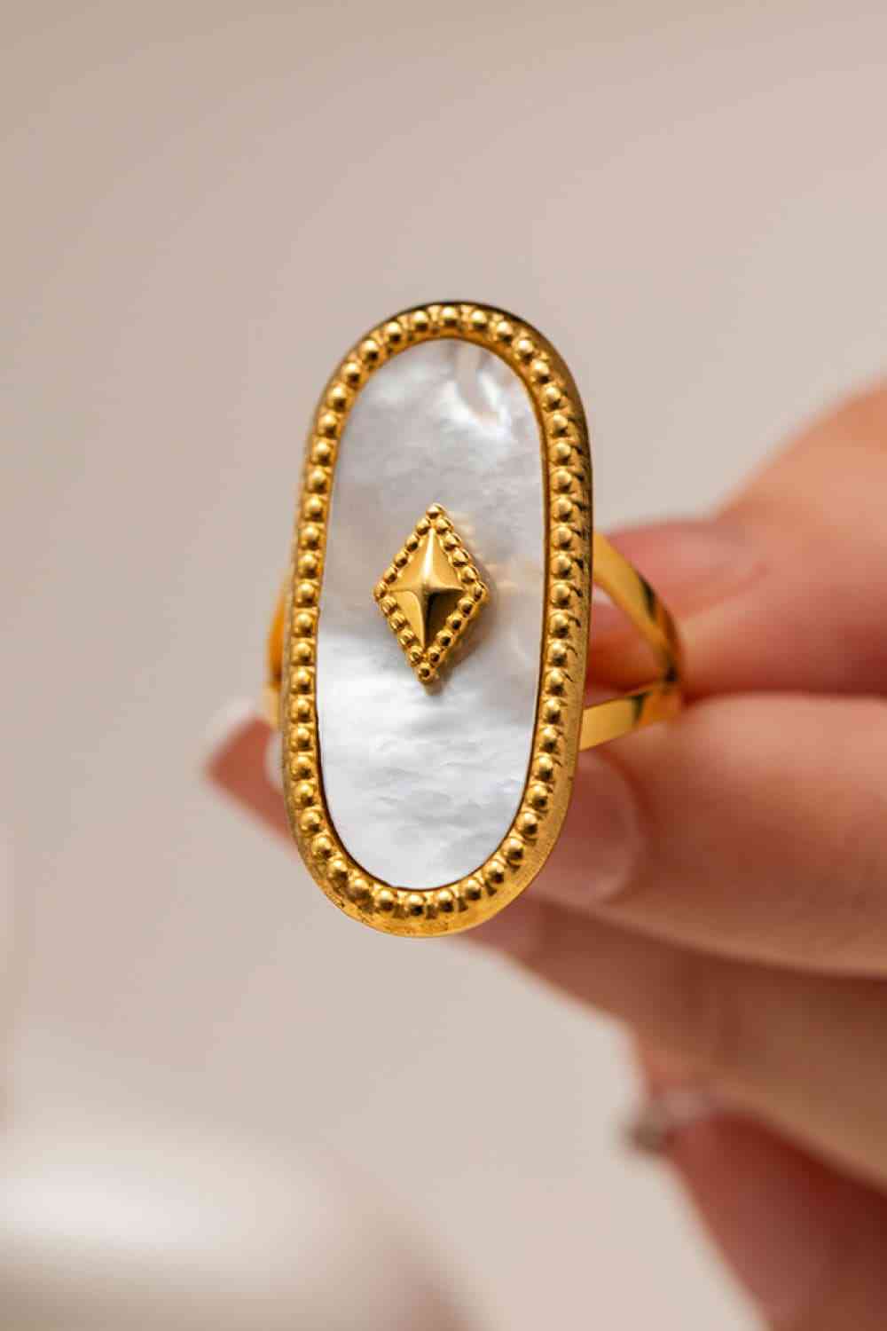 Natural Stone Copper Ring for a perfect OOTD – dress to impress outfits from Amexza