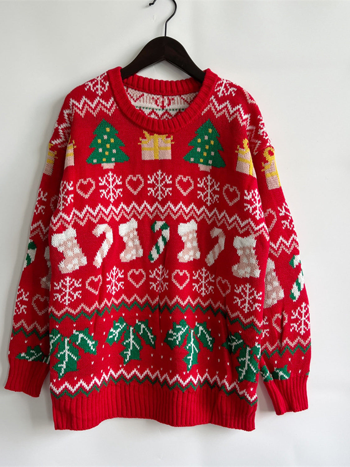 Christmas Element Sweater for a perfect OOTD – dress to impress outfits from Amexza