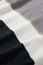 Color Block V Neck Long Sleeve Sweater for a perfect OOTD – dress to impress outfits from Amexza