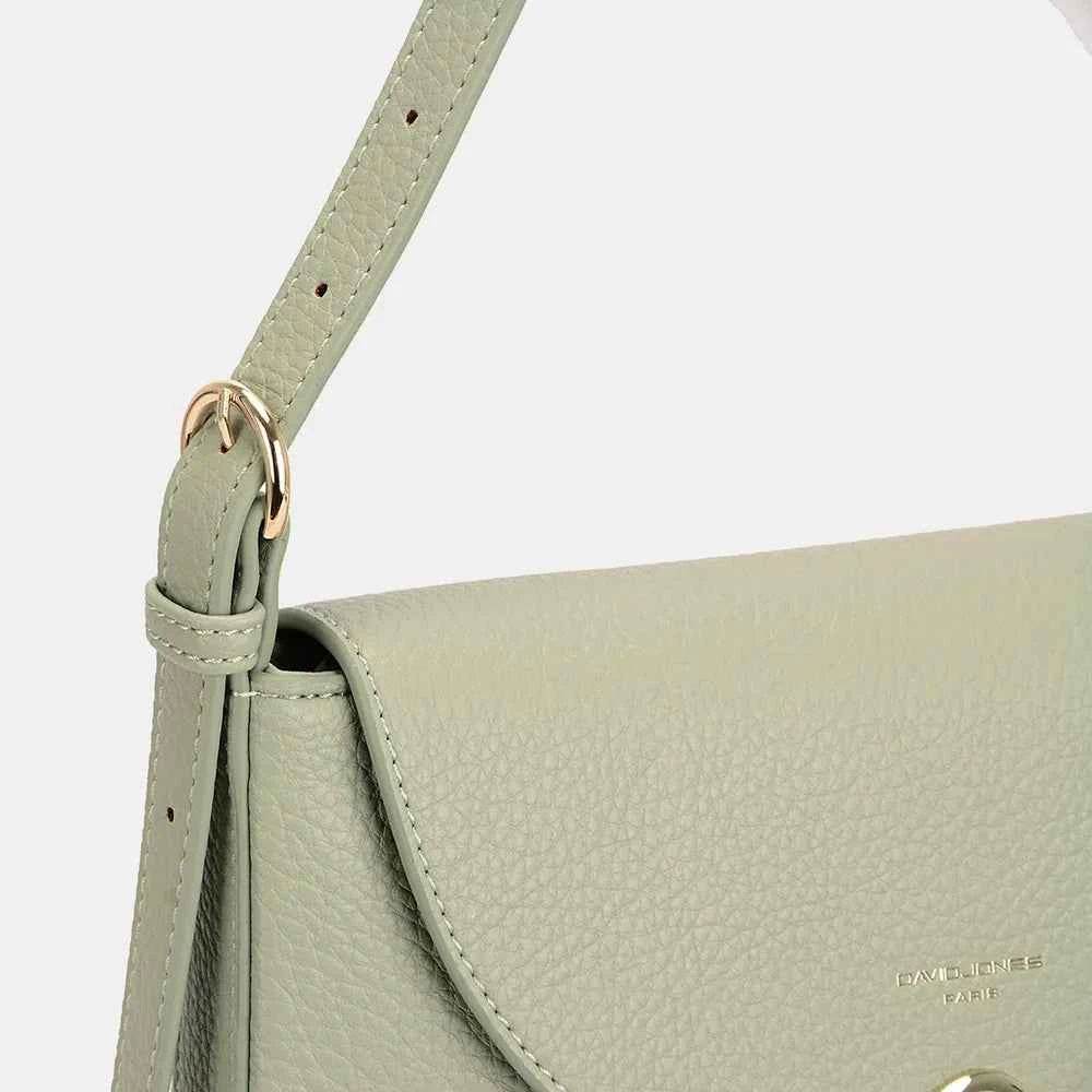 David Jones Metal Buckle Shoulder Bag for a perfect OOTD – dress to impress outfits from Amexza