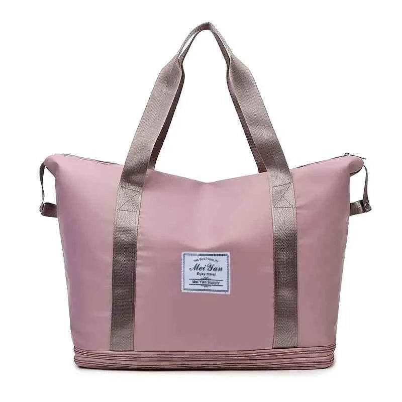 Oxford Cloth Travel Bag Moonlit Mauve One Size for a perfect OOTD – dress to impress outfits from Amexza