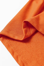 High-Low Round Neck Long Sleeve Sweatshirt for a perfect OOTD – dress to impress outfits from Amexza