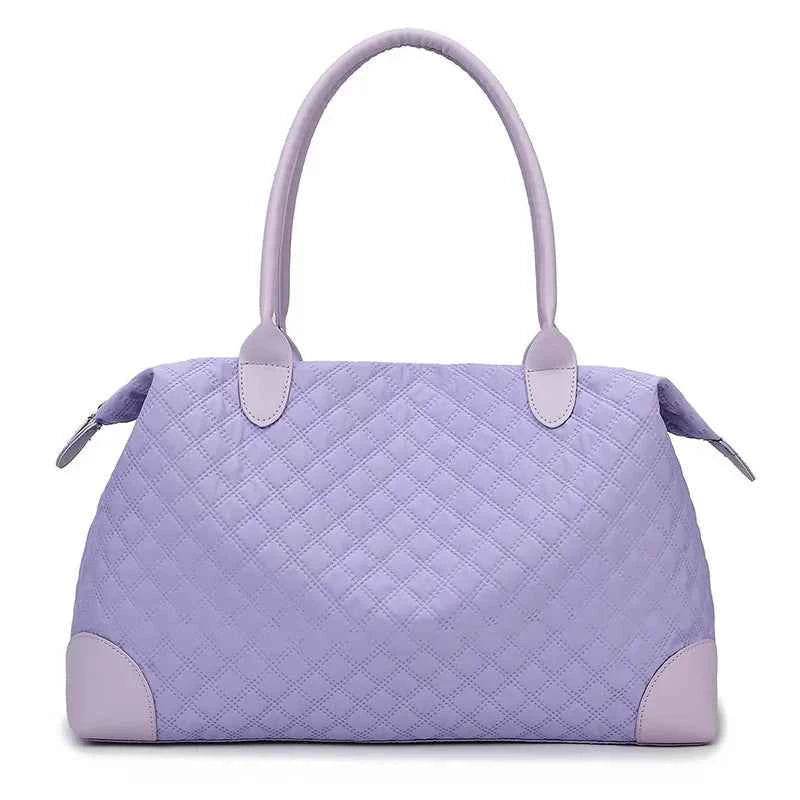 Large Oxford Travel Bag Blue Purple One Size for a perfect OOTD – dress to impress outfits from Amexza