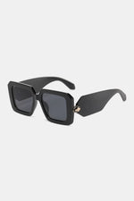 Polycarbonate Frame Square Sunglasses Black One Size for a perfect OOTD – dress to impress outfits from Amexza