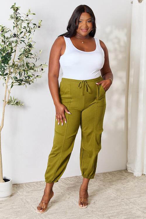 Culture Code Full Size Drawstring Sweatpants with pockets for a perfect OOTD – dress to impress outfits from Amexza