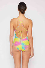 Marina West Swim High Tide One-Piece in Multi Palms for a perfect OOTD – dress to impress outfits from Amexza