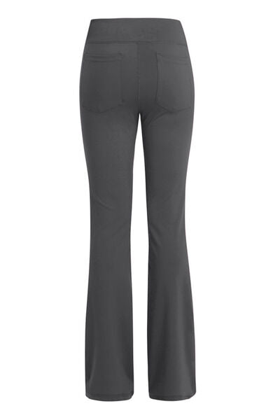 Pocketed High Waist Active Pants for a perfect OOTD – dress to impress outfits from Amexza