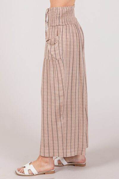 SAGE + FIG Cotton Gauze Wash Stripe Pants for a perfect OOTD – dress to impress outfits from Amexza